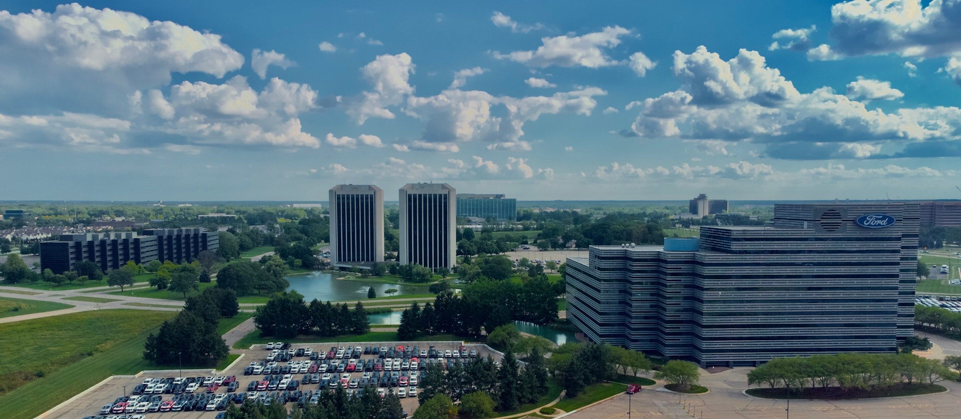 Dearborn, Michigan skyline